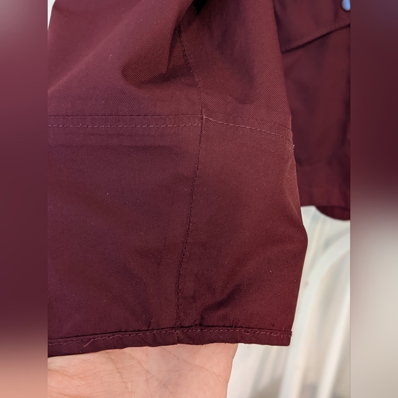 Gerry Burgundy Rain Jacket, Women's Large - Picture 4 of 5